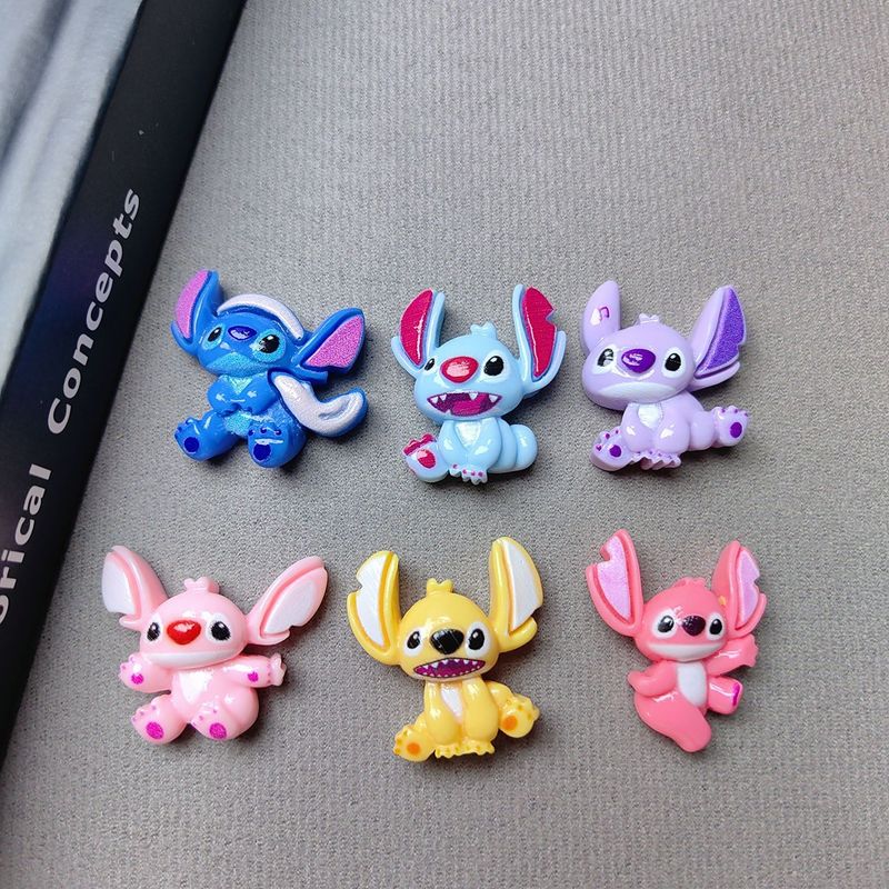 漫画ステッチ樹脂ジュエリーアクセサリー diy クリーム接着剤装飾携帯電話ケースヘアピンヘッドロープ帽子装飾ステッカー|undefined