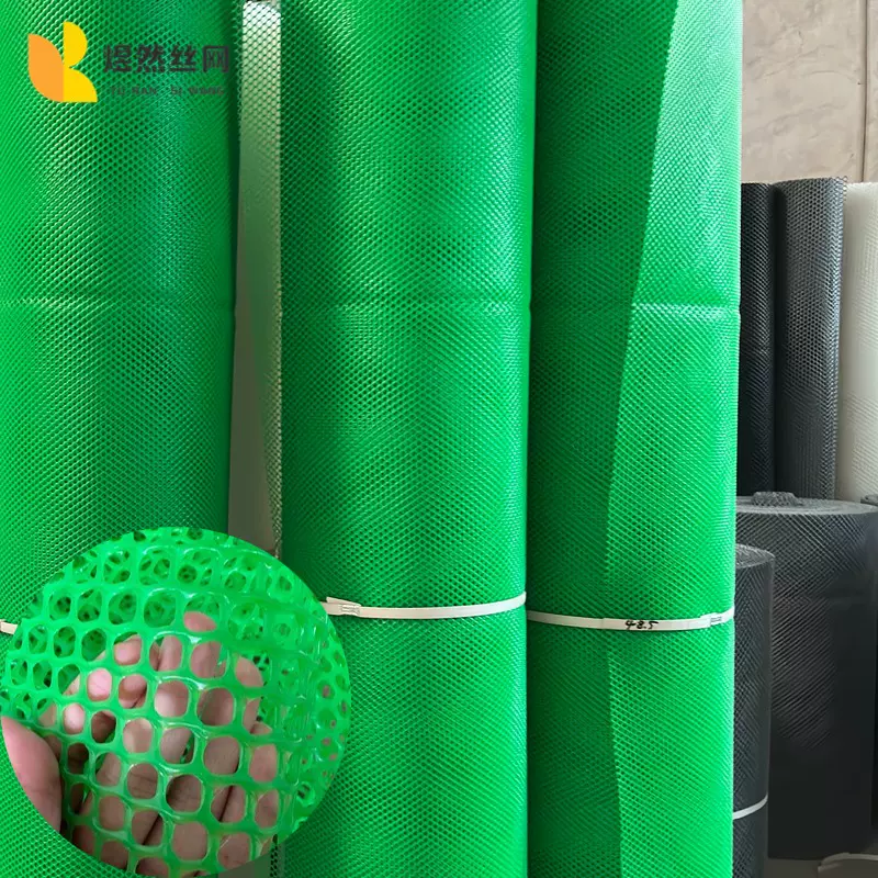 定制塑料网格围栏养鸡养鸭垫用网育雏漏粪阳台封窗网防坠安全网