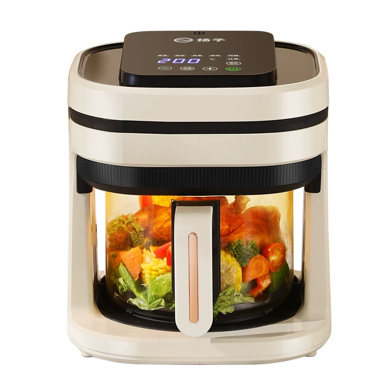 扬子 Air fried pot custom -visual home multi -functional fryer large -capacity air fryer supporting factory supporting factory