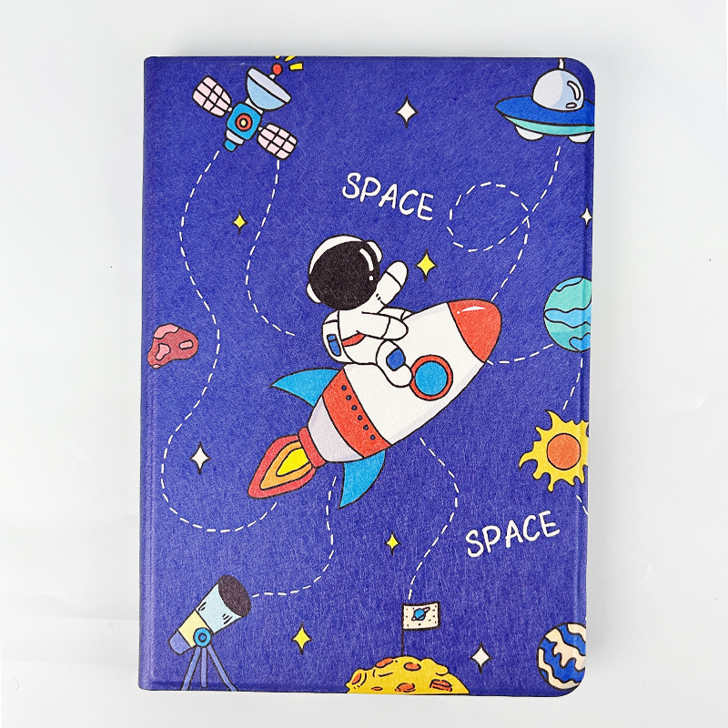 Suitable for iPad Protective Case 2025Pad11 Cartoon Astronaut Pro 11inch Tablet Protective Case Stand Anti-Fall