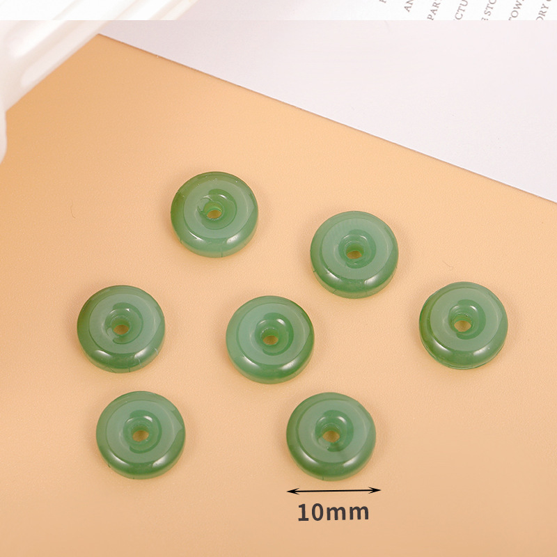 스타일 4 녹색 안전 버클 10mm