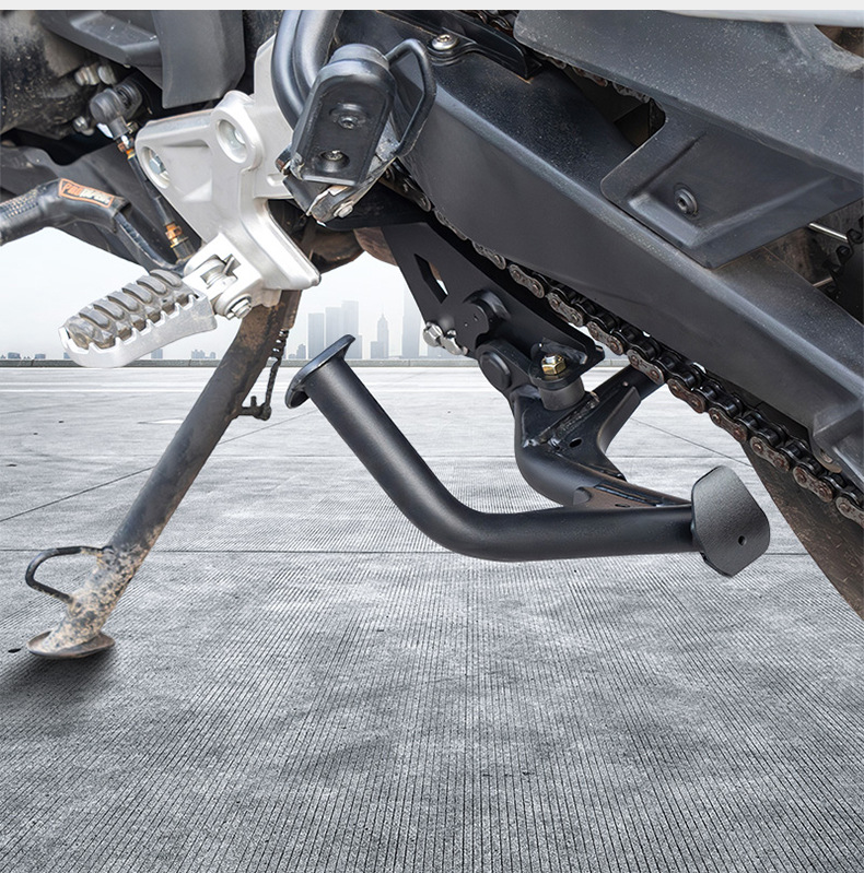 Suitable for CFMOTO 700MT motorcycle side stand, 450MT parking double stand, stable support stand for lifting the motorcycle
