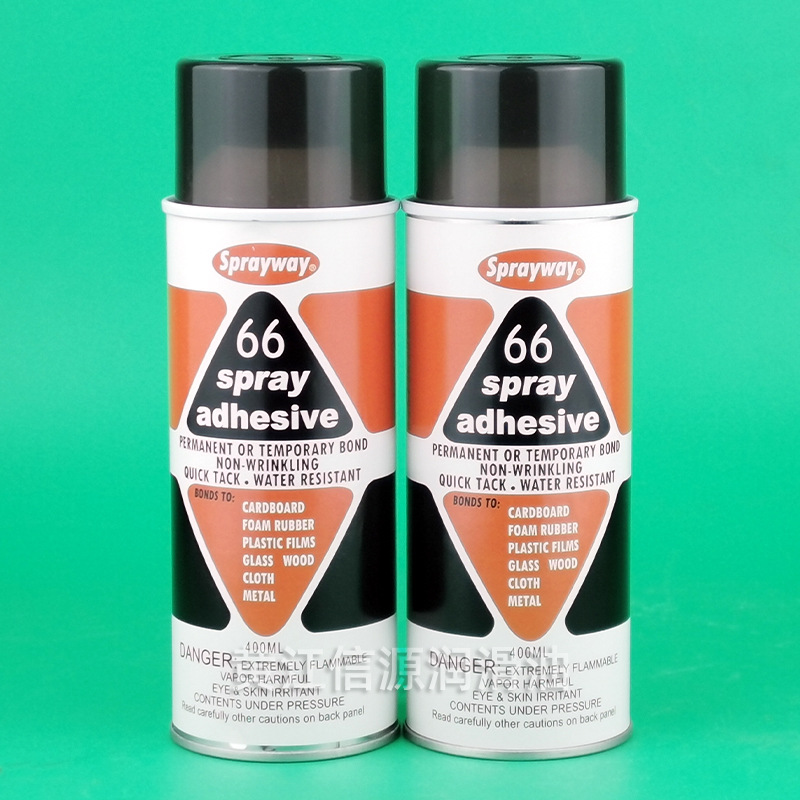 Sprayway66绣花喷胶丝印拼版喷胶 仕必威066电脑绣花粘花快干胶
