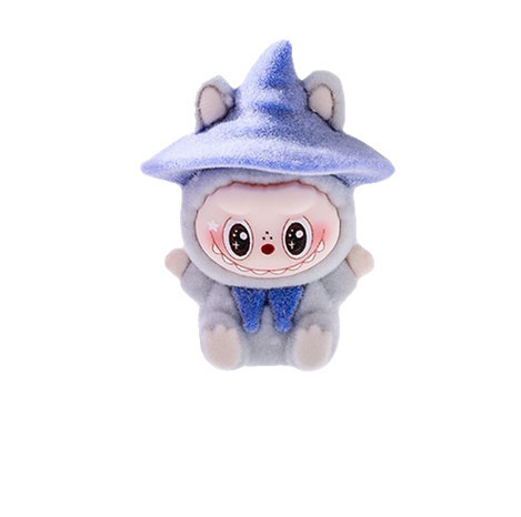 魔法师帽子植绒小布布潮玩 DIY钥匙扣装饰品挂配件车载桌面小摆件|undefined