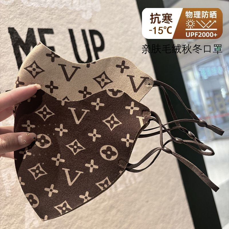 2025新款老花秋冬季保暖口罩成人可水洗时尚骑行护眼角保暖面罩|undefined