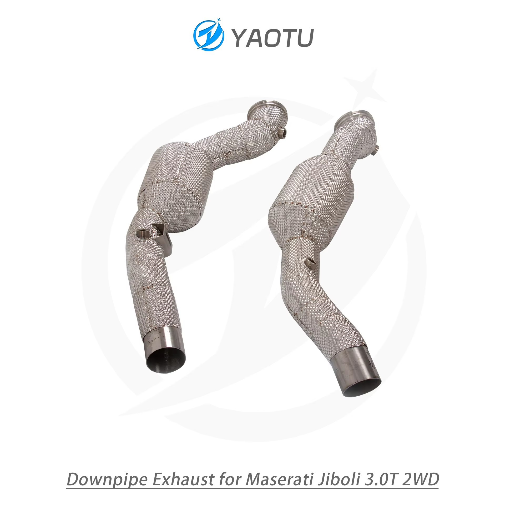 Suitable for Maserati Ghibli 3.0T high-performance exhaust pipe with catalytic converter
