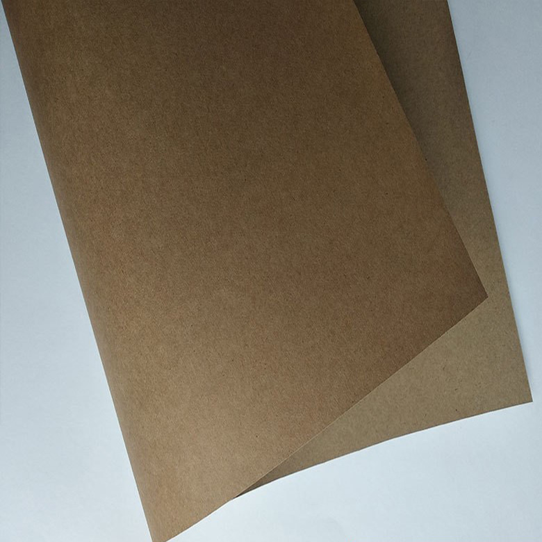 单面浅棕色牛皮纸 满版印刷 颜色稳定环保纸供应批发