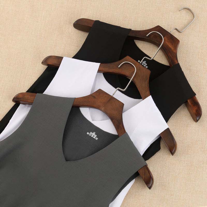 Young Men and Women Ice Silk Vest Fitness Wide Shoulder Running Sports Style Seamless Quick-Drying Inner and Outer Wear Wholesale Summer