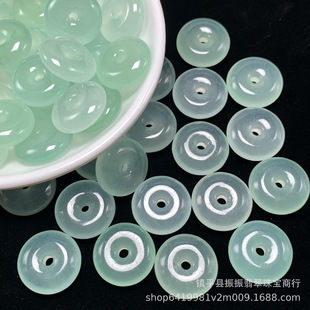 ��ʯ������ɫ18mmƽ���۵���ɢ�� ��ʯ�ƷDIY�������Ƭ�S�����l