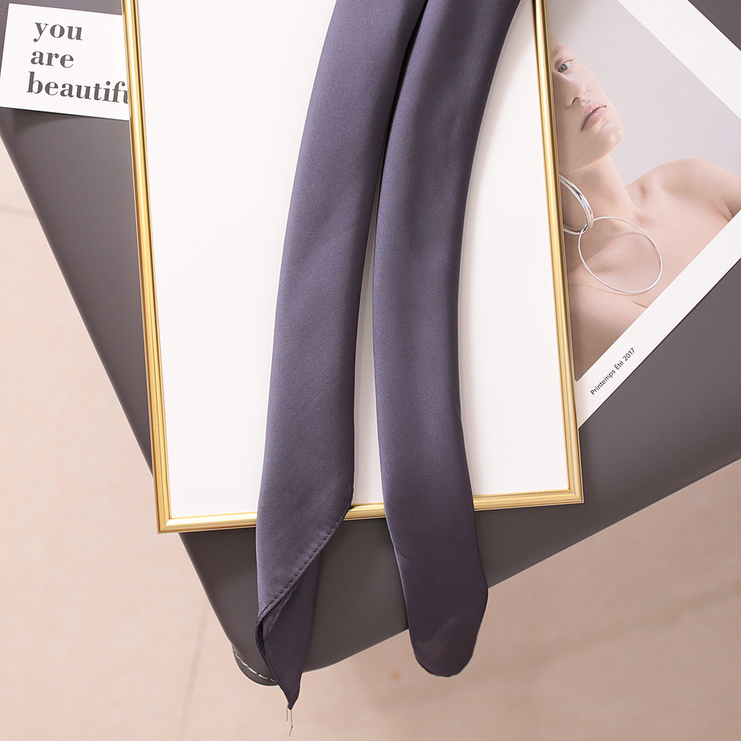 Small Square Scarf For Women, Versatile Professional Neck Wrap_voghion.com