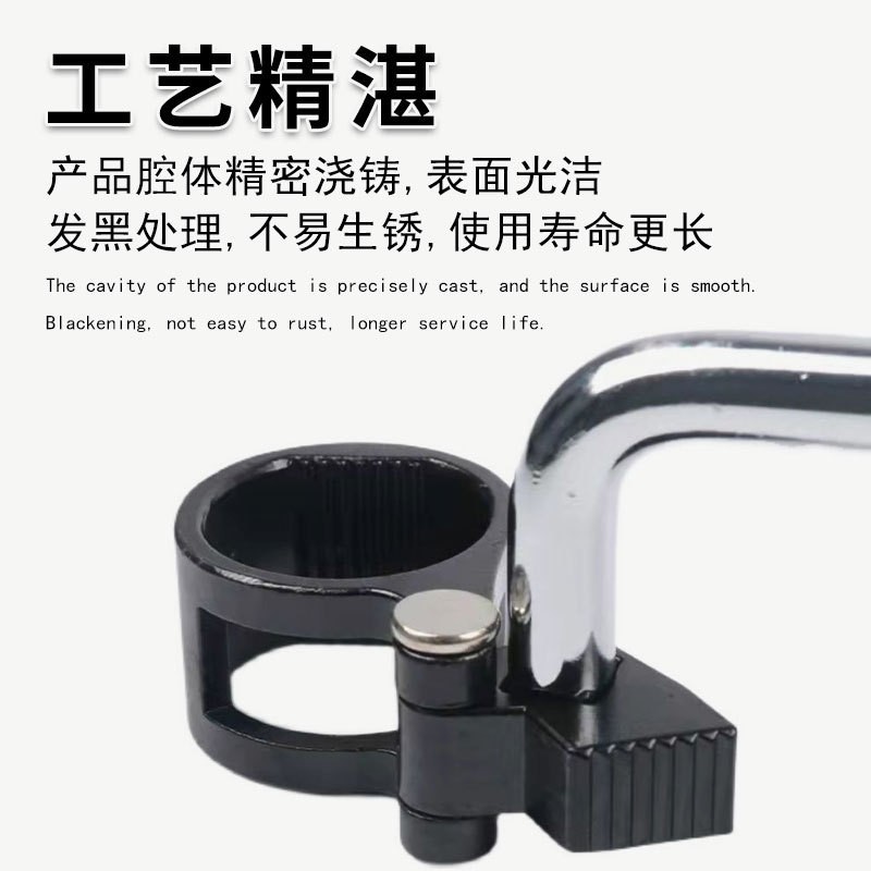 Herramienta de desmontaje de cabeza de bola interna de máquina de dirección, varilla de timón de máquina de dirección, llave universal, varilla de tracción interna, herramienta de reparación de automóviles de desmontaje y extracción