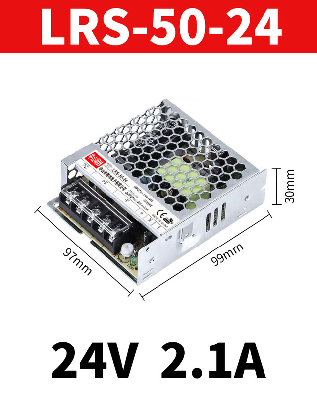 中山明纬LRS开关电源220转12v24v直流变压器工控模块转化工业电源|undefined