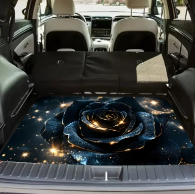 Avtomobil döşəmə paspasları: Car Trunk Crystal Velvet - amazon-crystal-velvet-car-mat-12-10075-crystal-velvet-dot-plastic-bottom