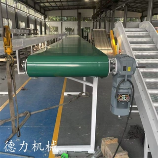 铝型材皮带输送机 物流传送带 设备流水线 快递物流输送机
