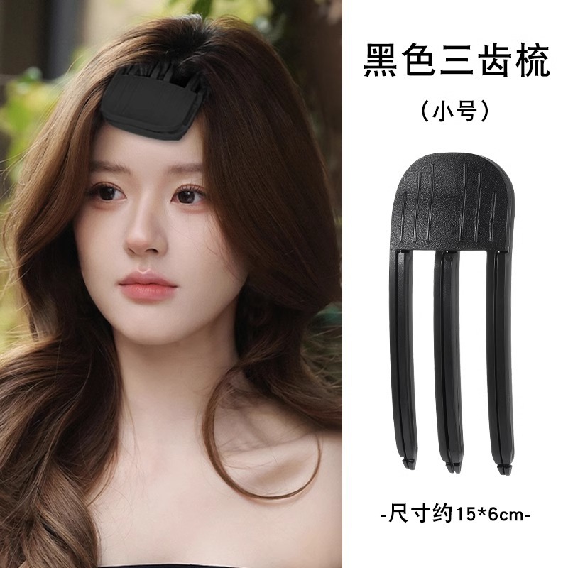 Cabello transpirable invisible almohadilla de cabello alto cráneo raíz de cabello looser cráneo clip de cabello mujer cráneo posterior almohadilla de cabello dispositivo de cabello