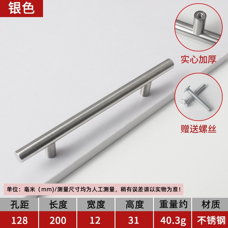 Manija minimalista moderna del cajón de la puerta del gabinete Manija de hardware del armario del Gabinete de oro americano Manija de un solo Agujero Negro Nórdico