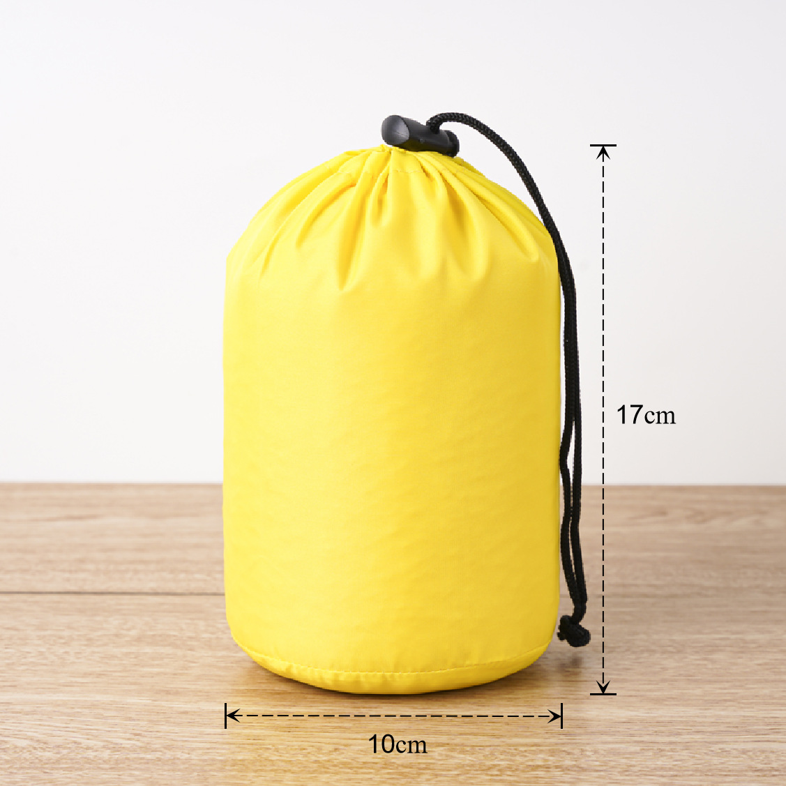 Bolsa de cuerda de nylon impermeable cilíndrica de plumón para ropa doméstica de poliéster bolsa de almacenamiento bolsa de embalaje bolsillo de paquete de contracción image 32