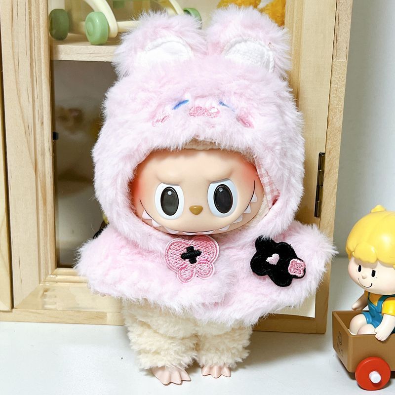 スポットバブルビニール人形ラブブ服着せ替えラブブペンダントかわいい超かわいい人形|undefined