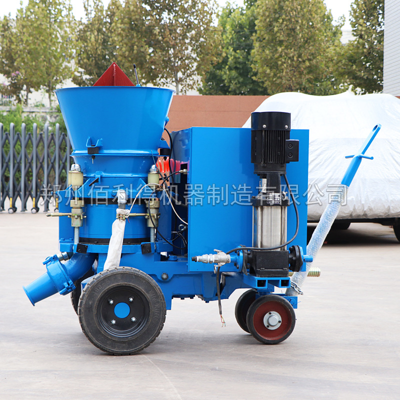 佰利得LZ系列新款式耐材干喷机 高温隔热防火层修复耐火料喷补机