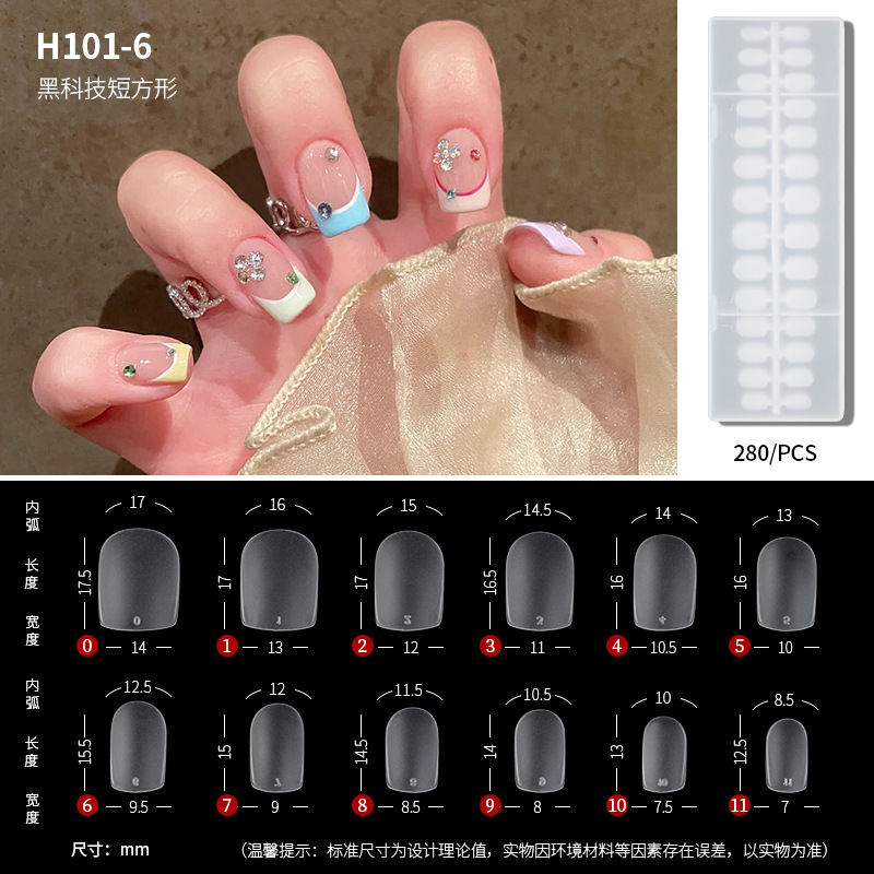 Cuadrado corto 280 piezas H101-6