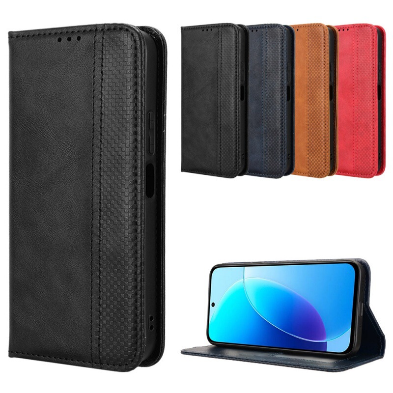 Suitable for Vivo Y31D 4G/Y500I Mobile Phone Case, Card-Inserting Mobile Phone Leather Case, Magnetic Flip Cover Protective Case Z11X