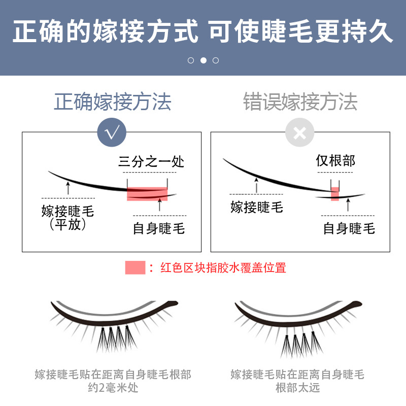 Traje de pestañas de auto-injerto ojos abiertos injerto 5D pelo novato auto-injerto traje de herramientas traje OEM al por mayor