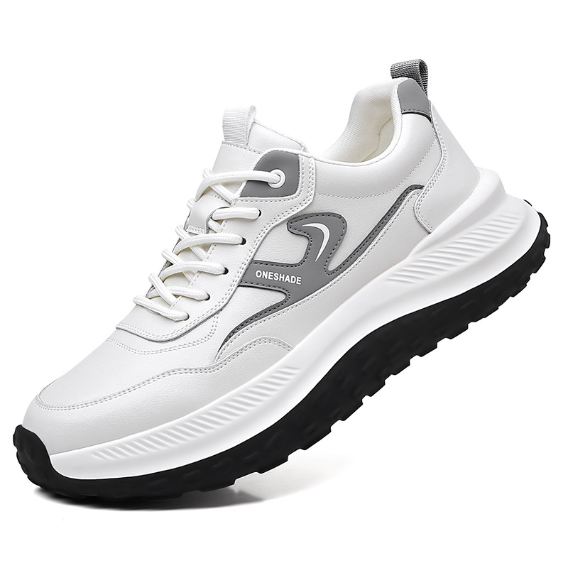 Primavera nuevos zapatos de papá para hombres zapatos deportivos transpirables de suela gruesa para hombres zapatos de moda zapatos casuales de todo fósforo zapatos para hombres al por mayor