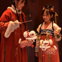 中秋节非遗醒狮灯笼元宵节手工diy材料包幼儿园儿童拍照暖场花灯