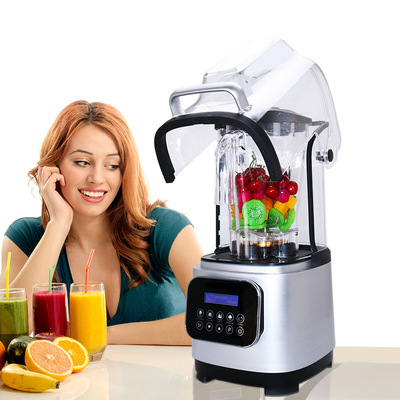 跨境批发blender冰沙研磨豆浆榨汁料理家用商用多功能隔音破壁机|ms