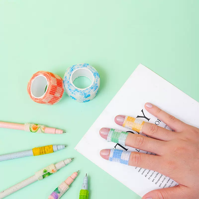 【工厂】批发自粘手指护指绷带弹力运动绷带护具弹性宠物胶带卷