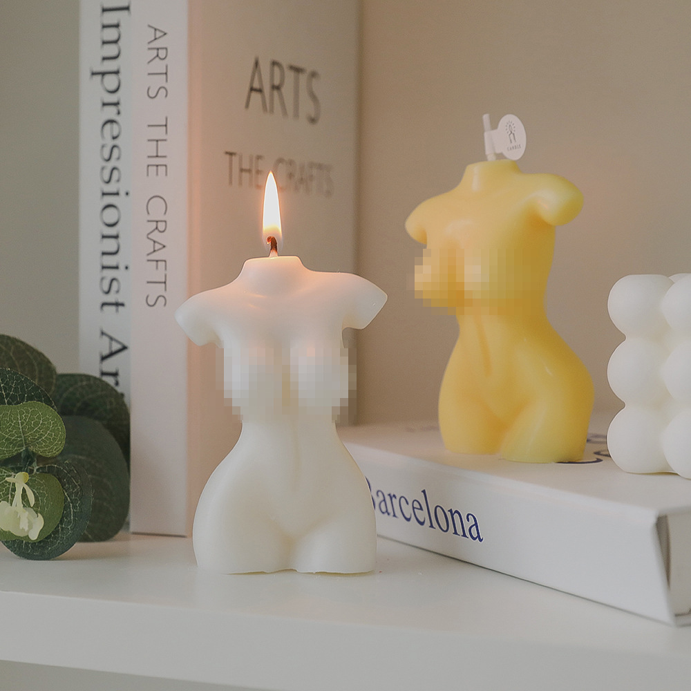Women's body aromatherapy candle wholesale styling wax fragrance gift box handmade gift home decoration incense small ornaments