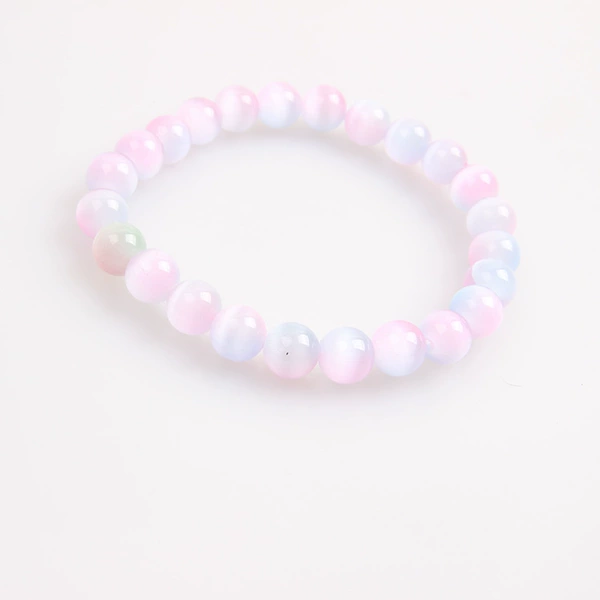 Bracelet natural stone, cat's eye, 8mm