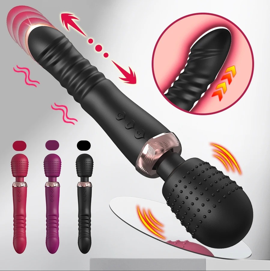 Large -sized 3 motor vibration plus telescopic AV stick 10 vibration…