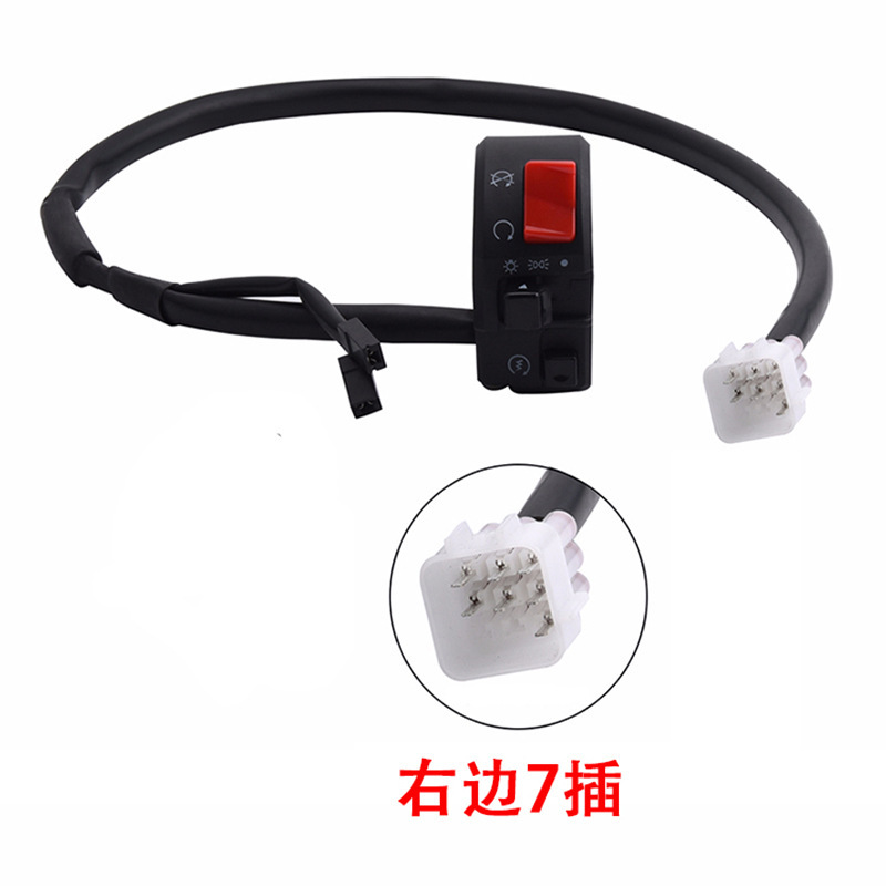オートバイの改造部品の黄龍BNベナリーBJ車のヘッドライトの電源が切れています。|undefined