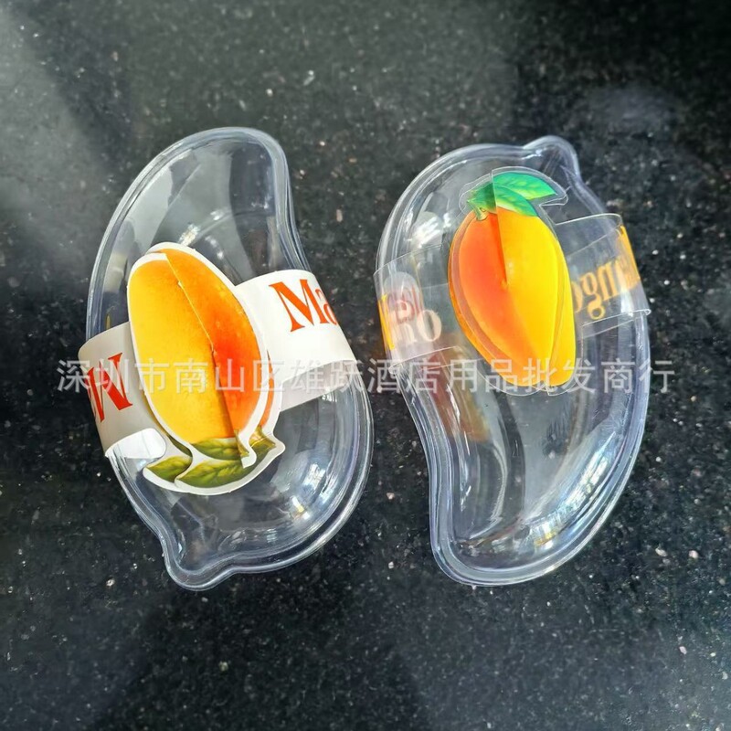 Mango Box Layer Cake Box Transparent Cake Box Mango Shape Cake Box Fruit Box Factory Direct Sale