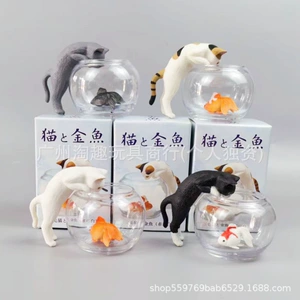 Аквариум, милая фигурка, микро пейзаж, маленькая кукла, капсульная игрушка