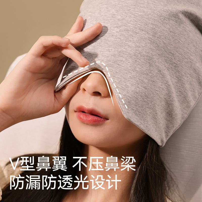 睡觉用空调房睡眠帽春秋成人男女纯棉遮光保暖孕妇月子帽头套|undefined
