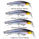 Shallow Diving Minnow Lures Sinking Hard Baits Fresh Water Bass Swimbait Tackle Gear