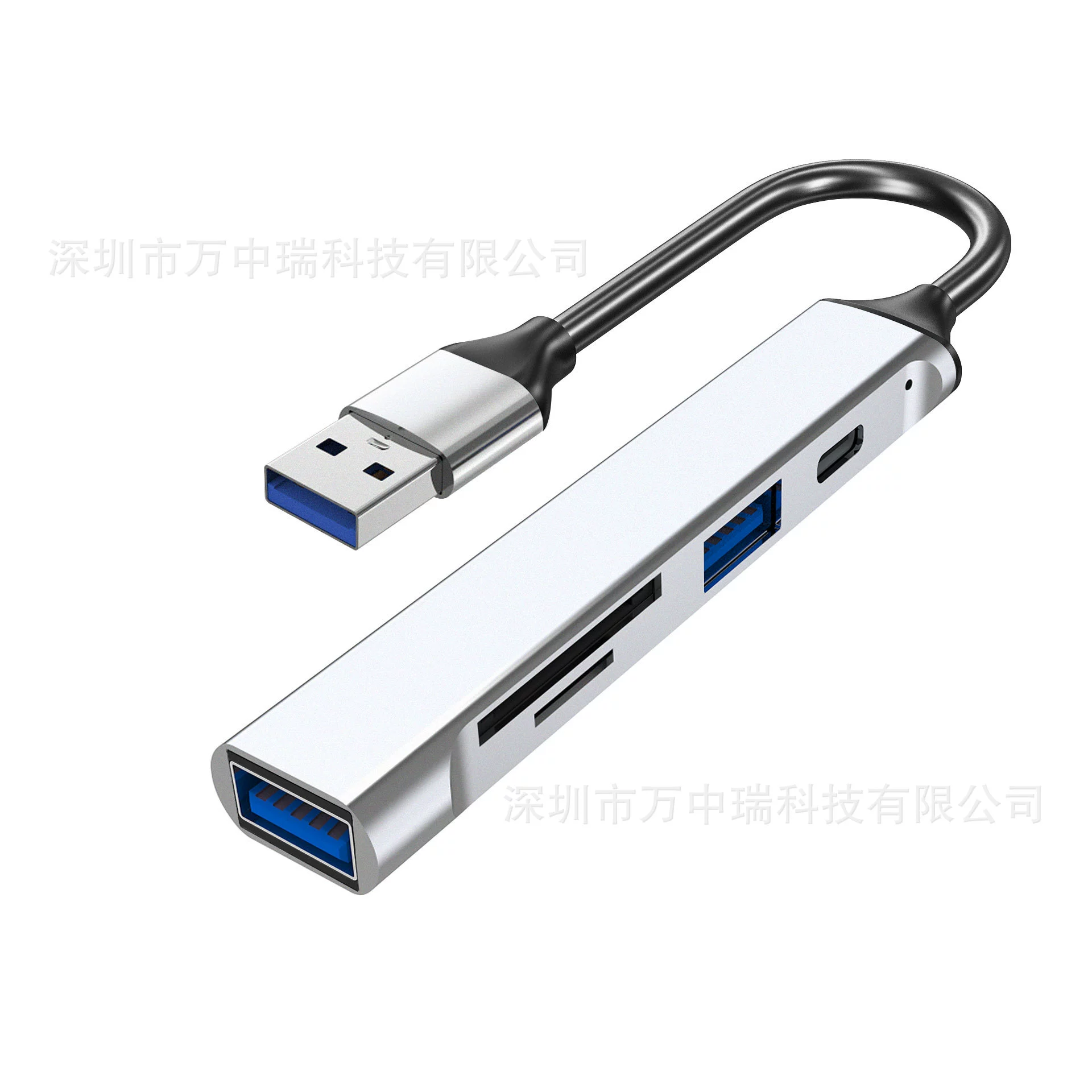 Five -in -one extension dock expansion dock USB HUB hub USB semiper HUB extended Typec expansion