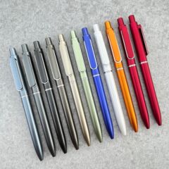 ヘビーハンドプレス弾丸ゲルペン卸売プリントロゴ 0.5 ミリメートル黒ペン広告ペン文具スムーズな書き込み
