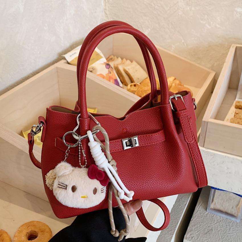 Fashion Retro Casual Bucket Bag 2026 New Large Capacity Suede Simple Shoulder Commuter Underarm Bag For Women