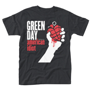 Green Day ' American Idiot Albuum Cover ' T-shirts Men Women