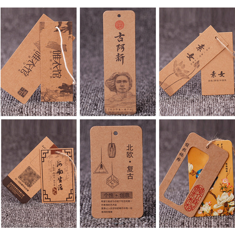 品牌服装RFID超高频吊牌，可覆膜 可胶印 超高频服装吊牌 6米读距