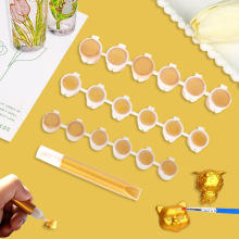 金色丙烯10ml金色3d立体勾线笔diy手绘描边防水金属绘画丙烯颜料