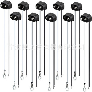 LED trailer tail light line 2 claw tail braid line plug is suitable for truck trailer side marking gap light trailer line