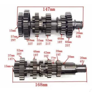 Huayang T4 Zongshen Zs172Fmm-3A Cb250-F əsas və köməkçi mil dişliləri