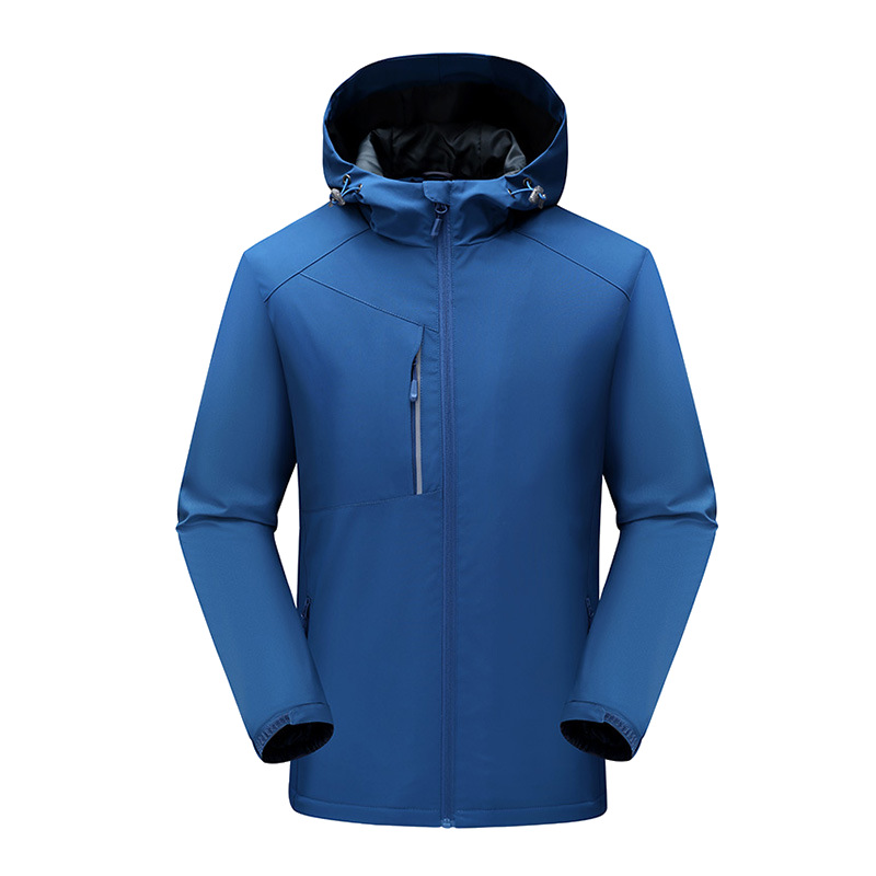 Personalizada invierno hombre deportivo al aire libre a prueba de viento impermeable chaqueta cálida chaqueta hombre empresa ropa de grupo 3 en 1