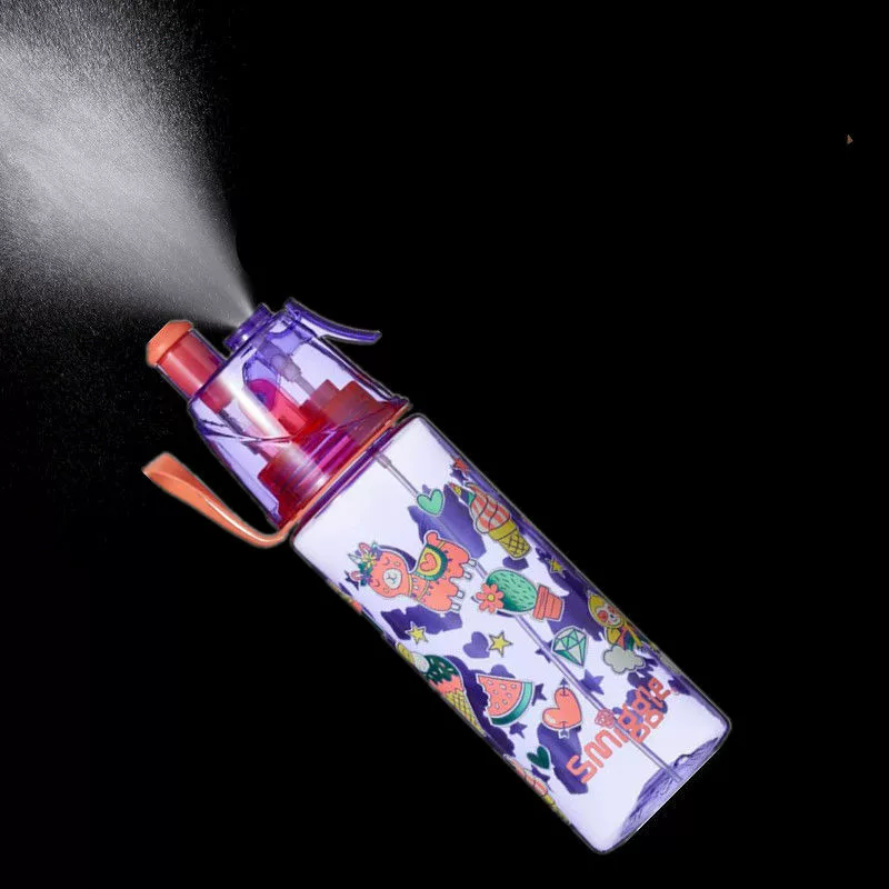 Australian Smiggle Water Cup Spray Hydrating Sports Kettle Portable Minecraft Mermaid Student Cup