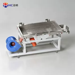 切粒生产线振动筛 塑料粒子振动筛分机 长短粒分离筛选设备