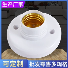 灯头、灯座;按钮开关;电源插头